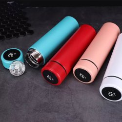 فلاسک هوشمند دماسنج دار Unique